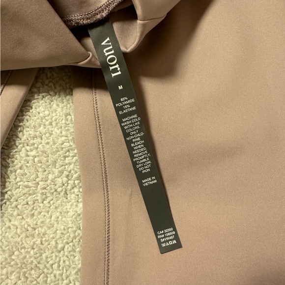 Vuori Evolve Legging Uplift Legging Dusk Pink 7/8 Length High Rise - Picture 14 of 16